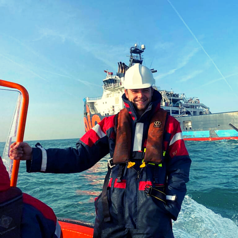 Walbaan voor Twan Scheerman bij Damen-3