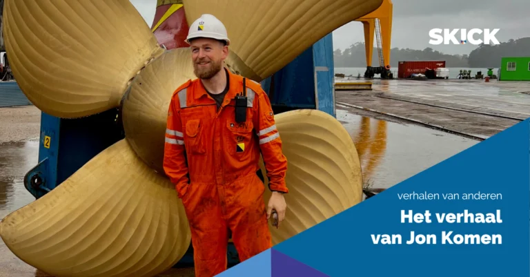 Na ongeveer 10 jaar als zeevarende verruilt hij zijn bestaan